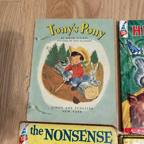Vintage Children's Book Set Bundle Tony’s Pony The Little Engine That Could - Picture 4 of 6
